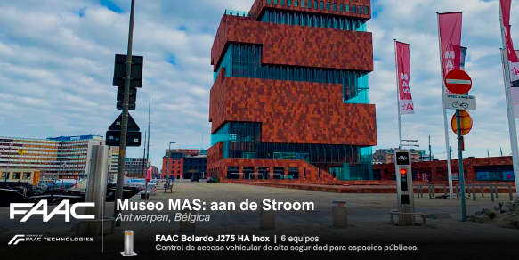 MAS: Museo ann de Stroom Amberes, Bélgica.
