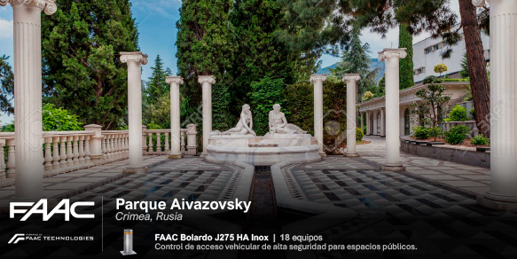 Parque Aivazovsky Crimea, Rusia.