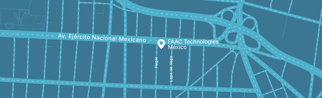 Ubicación FAAC Technologies de México